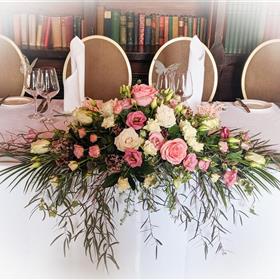 fwthumbVenue Decoration Top Table Arrangement Pink & Cream (2).jpg